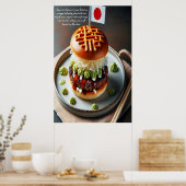 Poster Kyoto Kitchen Burger Sensation 24x36 (Cuisine)