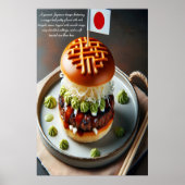Poster Kyoto Kitchen Burger Sensation 24x36 (Devant)