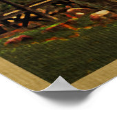 Poster Kyoto vintage Japon (Coin)