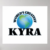 Poster Kyra la plus grande du monde (Devant)