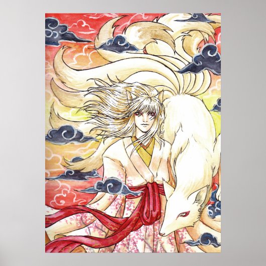 Poster Kyuubi no Kitsune (Devant)