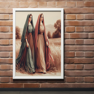 Poster L’amour et la fidélité de Ruth à travers le voyage