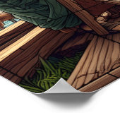 Poster L’arche de Noé Le travail de foi (Coin)