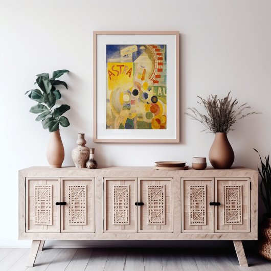Poster L’Équipe de Cardiff | Robert Delaunay