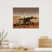 Poster L'"esprit" Mars Rover de la NASA (Cuisine)