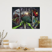 Poster L est destiné au site d'atterrissage (Cuisine)