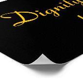 Poster L’honneur prédomine au milieu de la douceur de Koa (Coin)