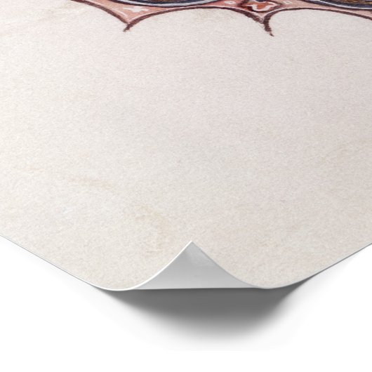 Poster 'L' initial historique représentant l'arbre de (Coin)