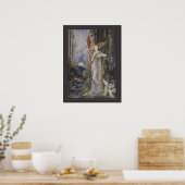 Poster L’Inspiration by Gustave Moreau (Cuisine)