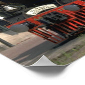 Poster L&N 4-6-2 avec "Flying Scotsman" (Coin)