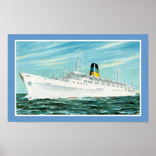 Poster L'"Olympia" de la ligne grecque