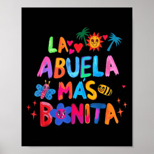 Poster La Abuela Más Bonita Maman mignonne Grand-mère fêt