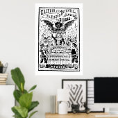Poster La Almoned del Diablo par José Guadalupe Posada (Bureau à domicile)