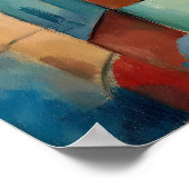 Poster La baie de Marseille  Chef-d'œuvre de réinterpréta (Coin)