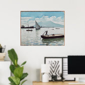 Poster La baie de Naples (Bureau à domicile)
