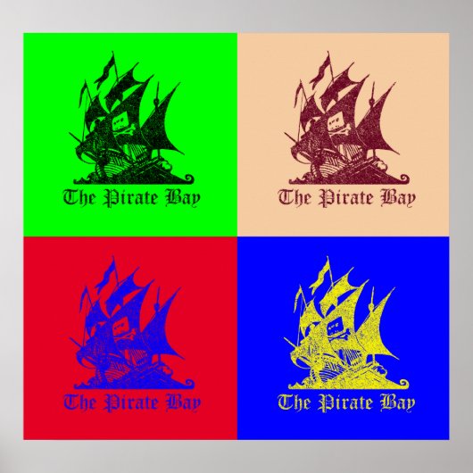 Poster La baie de Pirate (Devant)