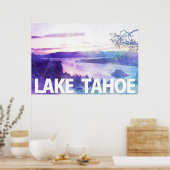 Poster La baie d'Emeraude du lac Tahoe (Cuisine)