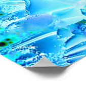 Poster La baignade dans le bleu (Coin)