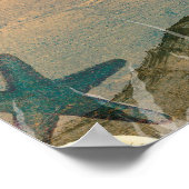 Poster La baignade dans l'océan (Coin)