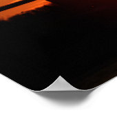 Poster La baignade en soirée (Coin)