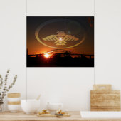 Poster La baignade en soirée (Cuisine)