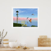 Poster La baigneuse d'Urk - La beauté balnéaire d'Urk (Cuisine)