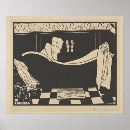 Poster La Bain Le Bain (Devant)