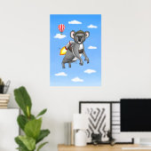Poster La balade en réacteur dorsal de Rocket Koala (Bureau à domicile)
