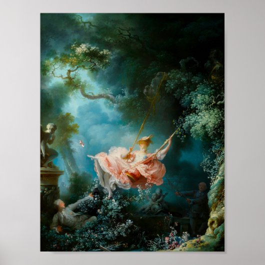 Poster La Balançoire Fragonard (Devant)