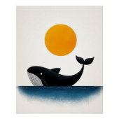 Poster La baleine (Devant)