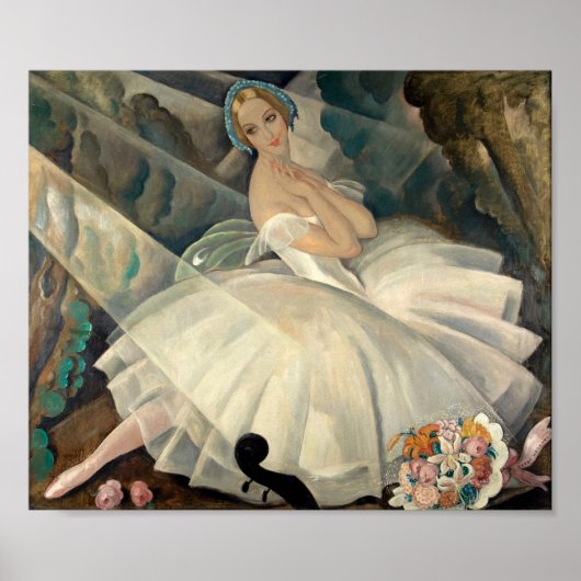 Poster La Ballerina Ulla Poulsen - Gerda Wegener (Devant)