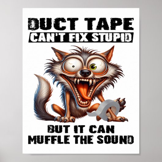 Poster La bande de Duct ne peut pas réparer Stud, mais el (Devant)