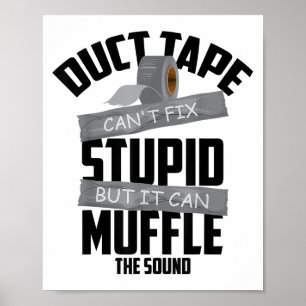 Poster La bande de Duct ne peut pas réparer Stud, mais el