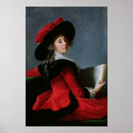 Poster La Baronne de Crussol, 1785 (Devant)