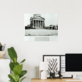 Poster La Barrière de l'Etoile, Paris, 1858-78 (Bureau à domicile)