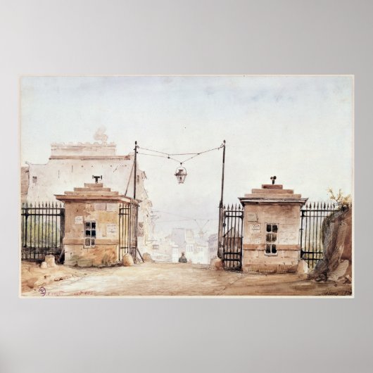 Poster La barrière de Menilmontant (Devant)