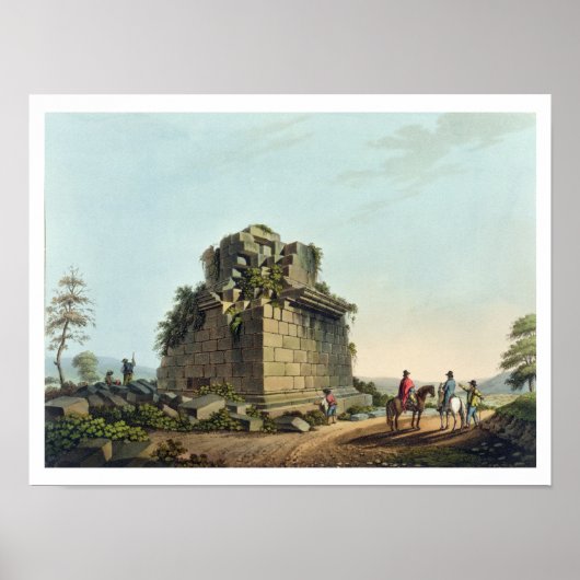 Poster La base d'une column near syracuse, plate (Devant)