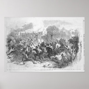 Poster La bataille à Bull Run
