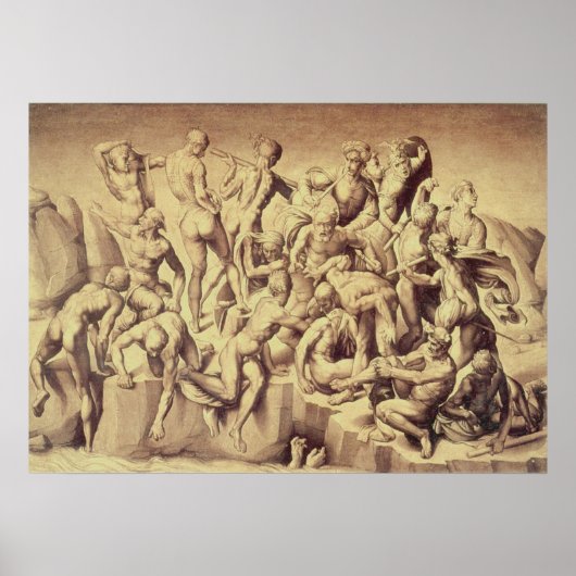 POSTER LA BATAILLE CASCINA (Devant)