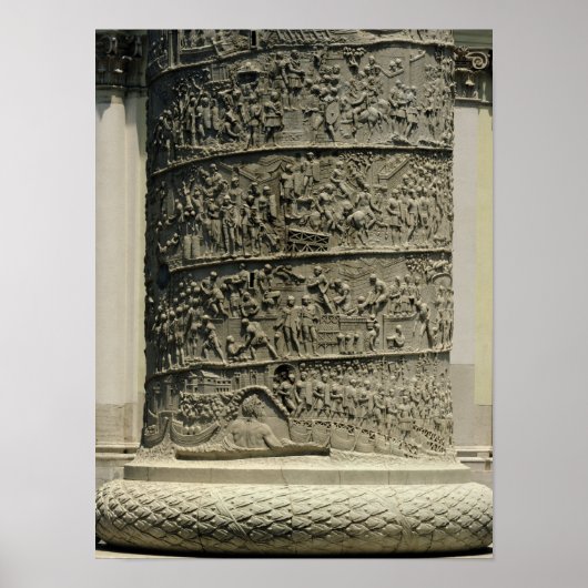 Poster La bataille contre les Daciens, détails Trajan's (Devant)