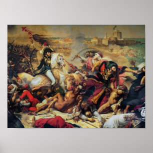 Poster La bataille d'Aboukir, le 25 juillet 1799