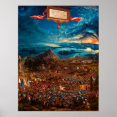 Poster La bataille d'Alexandre à Issus (1529) (Devant)