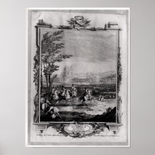 Poster La bataille de Blenheim