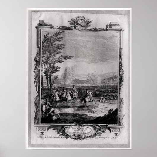 Poster La bataille de Blenheim (Devant)