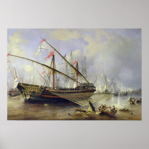 Poster La bataille de Grengham le 27 juillet 1720