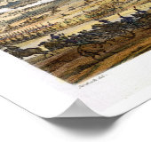 Poster La bataille de Jéna, le 14 octobre 1806, gravée pa (Coin)