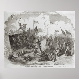 Poster La bataille de la Nouvelle-Orléans