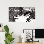 Poster La bataille de la Washita (Bureau à domicile)