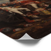 Poster La bataille de Princeton - John Trumbull (Coin)