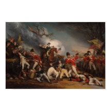 La bataille de Princeton - John Trumbull